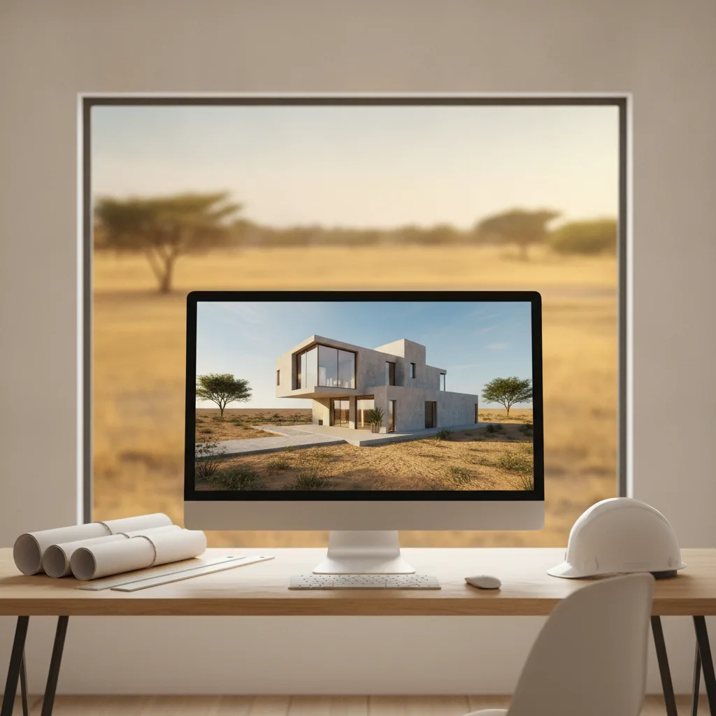Simulation 3D projet construction sur mesure | HubCephas - simulation 3d projet construction